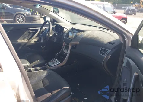 2012 Hyundai Elantra Limited (Ulsan Plant) from USA, damaged, VIN KMHDH4AE8CU301183